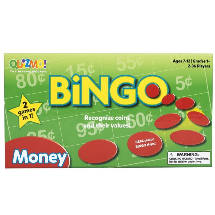 Learning Advantage® QUIZMO® Money - Bingo-Style Money Game