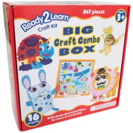READY 2 LEARN™ Big Craft Combo Box - 800+ Pieces - 16 Projects
