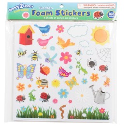 READY 2 LEARN™ Foam Stickers, Garden, Pack of 168