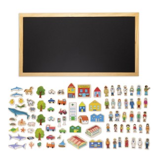 The Freckled Frog Tell A Story Magnetic Board