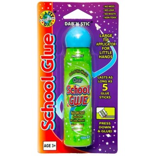 Crafty Dab® School Glue - Clear, Single Blister