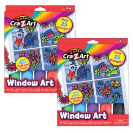 Cra-Z-Art® Window Art, 2 Sets