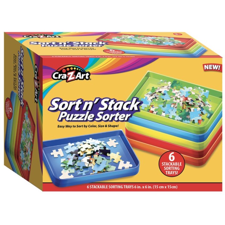Cra-Z-Art® Puzzle Sorting Trays, Set of 6