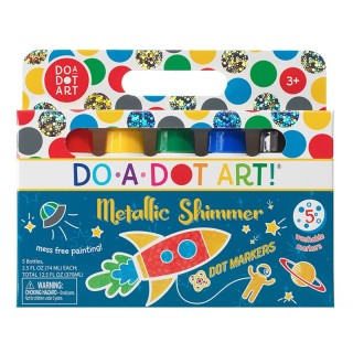 Do-A-Dot Art!® Dot Markers, Metallic Shimmer, 5-Pack