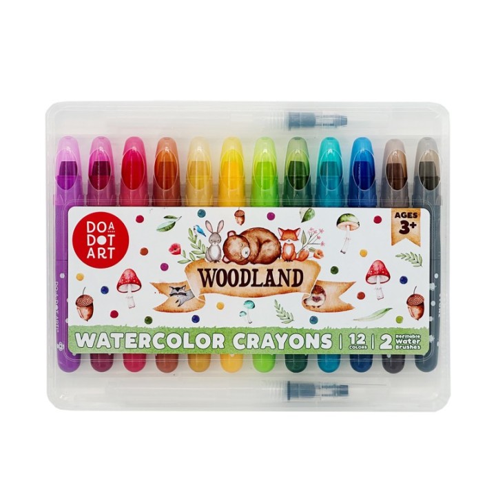 Do-A-Dot Art!® Woodlands Watercolor Crayons, Pack of 12