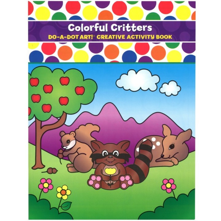 Do-A-Dot Art!® Colorful Critters Creative Art & Activity Book
