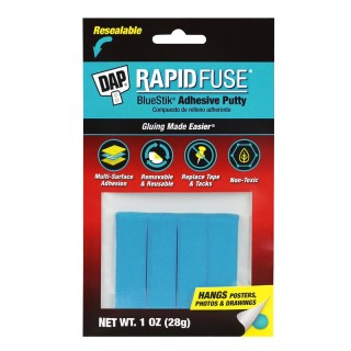 DAP® Reusable Adhesive Putty, Blue, 1 oz.