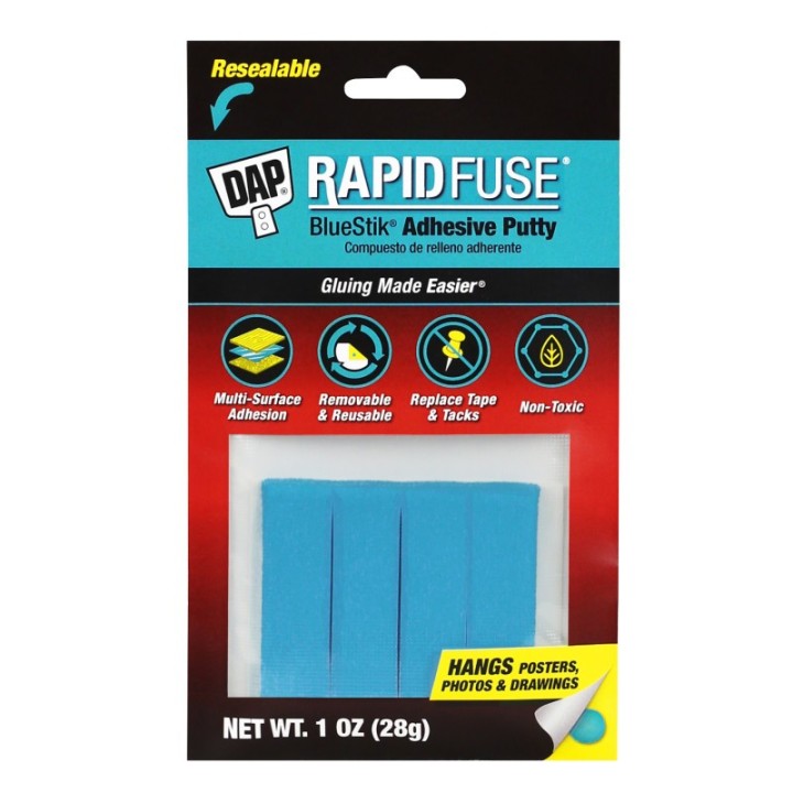 DAP® Reusable Adhesive Putty, Blue, 1 oz.