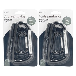 Dreambaby® Stroller Hooks, 2 Per Pack, 2 Packs