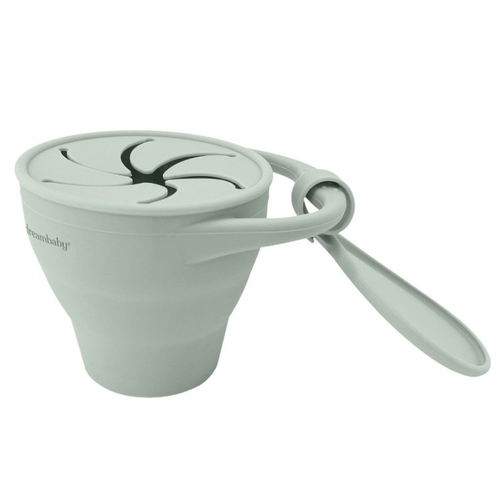 Dreambaby® Silicone Pop-Up Snack Cup, Seafoam