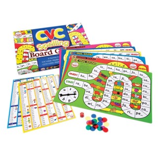 Didax® CVC Spelling Board Game