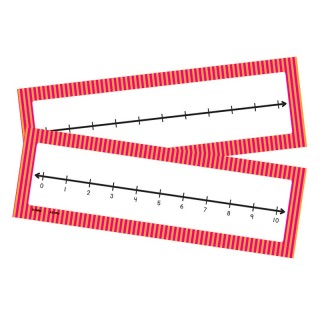 Didax® 0-10 Student Number Lines, Set of 10