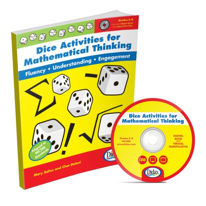 Didax® Dice Activities for Mathematical Thinking Book & CD