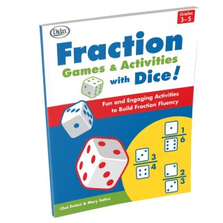 Didax® Fraction Games & Activities with Dice Resource Book