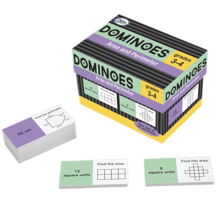 Didax® Area and Perimeter Dominoes
