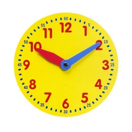 Didax® Magnetic Demonstration Clock, 12" Diameter