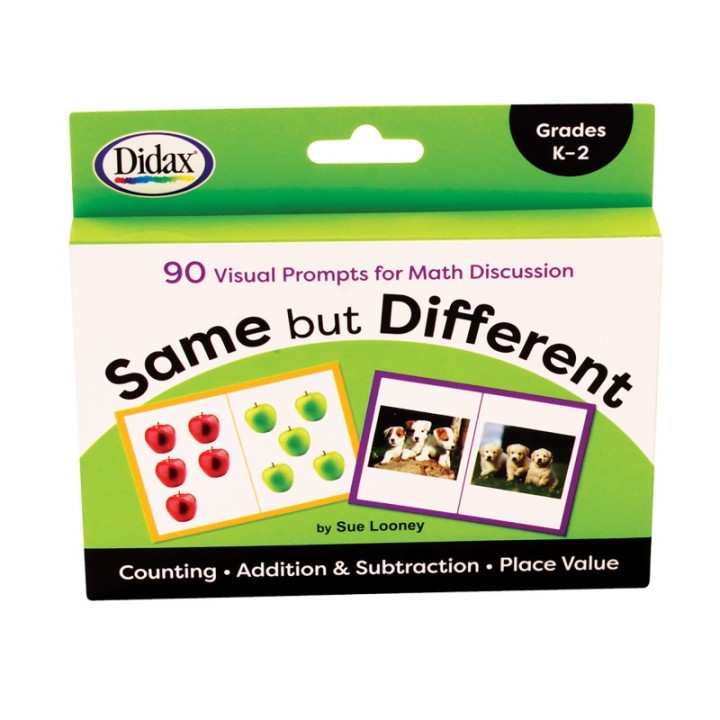 Didax® Same but Different Cards, Grades K-2