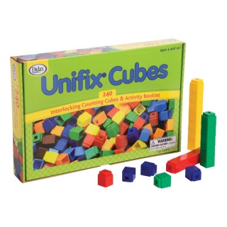 Didax® UNIFIX® Cubes for Pattern Building, 240 Per Pack