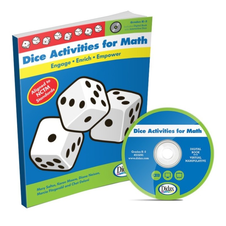 Didax® Dice Activities for Math Book & CD