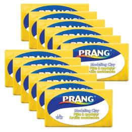 Prang® Modeling Clay, 1 lb. Per Pack, Yellow, Pack of 12