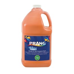 Prang® Washable Tempera Paint, Orange, 1 Gal