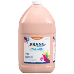 Prang® Washable Tempera Paint, Peach, Gallon