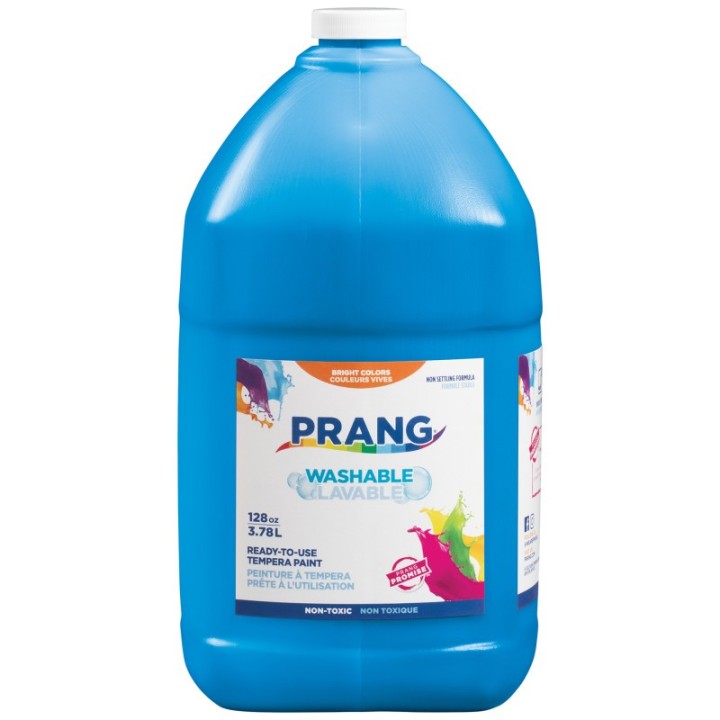 Prang® Washable Gallon Paint, Turquoise Blue