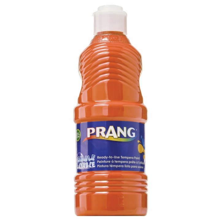 Prang® Washable 16 oz Paint, Orange