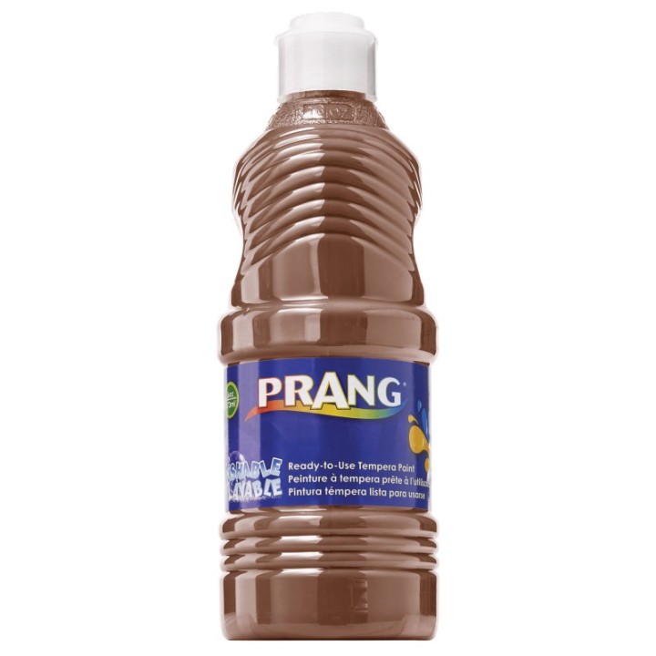 Prang® Washable Tempera Paint, Brown, 16 oz