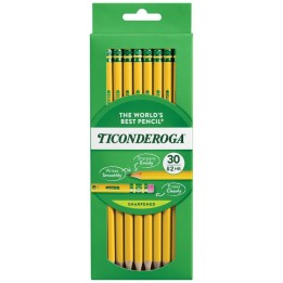 Ticonderoga® No. 2 Pencils, Pre-Sharpened, Pack of 30