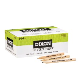 Dixon® EnviroStiks Golf Pencils, 144 Count