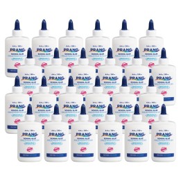 Prang® Glue Washable Liquid White School Glue - 4.4 oz, White, Pack of 24