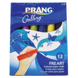Prang® Freart® Artist Chalk, 12 Colors