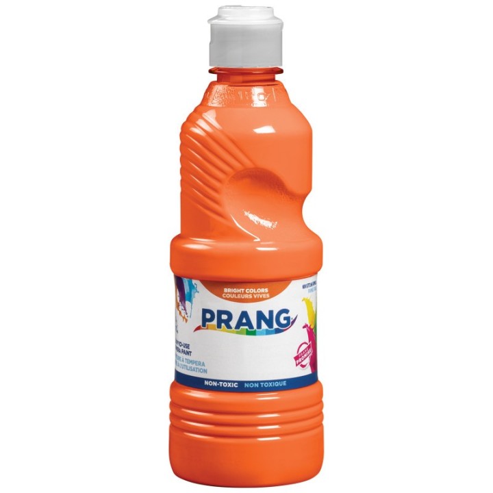 Prang® Ready-to-Use Tempera Paint, Orange, 16 oz