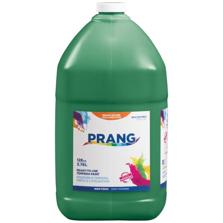 Prang® Ready-to-Use Tempera Paint, Green, 1 Gal