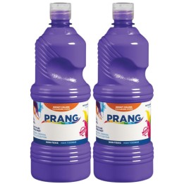 Prang® Ready-to-Use Tempera Paint, Violet, 32 oz, Pack of 2