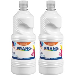 Prang® Ready-to-Use Tempera Paint, White, 32 oz, Pack of 2
