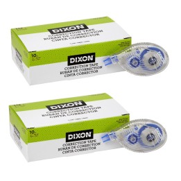 Dixon® Correction Tape, 1 Line, 10 Per Pack, 2 Packs