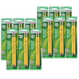 Ticonderoga® My First Pencils, Sharpened, 2 Per Pack, 12 Packs
