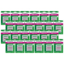 Ticonderoga® Pastel Wedge Eraser, 3 Per Pack, 24 Packs