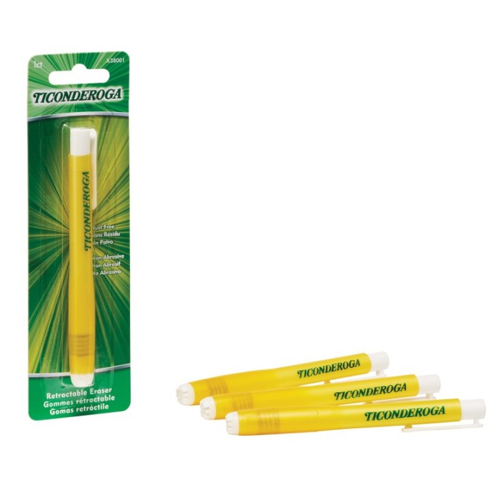 Ticonderoga® Retractable White Eraser, 1 Count