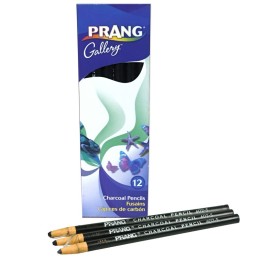 Prang® Peel Off Charcoal Pencil, Pack of 12