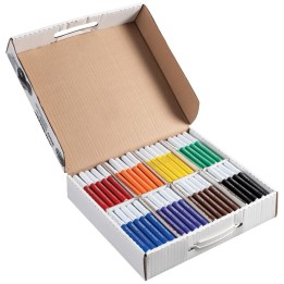 Prang® Washable Art Marker Masterpack, 8 Colors, 200 Per Box