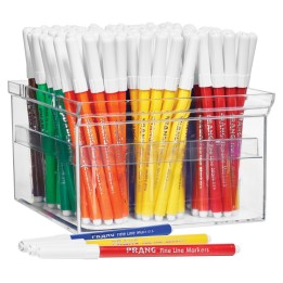 Prang® Classic Art Markers, Fine Tip, 12 Colors, 144 Count