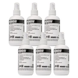 Dixon® Dry Erase Board Cleaner, Spray Bottle, 8 oz., Pack of 6
