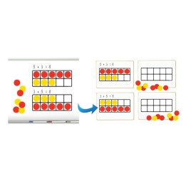 Dowling Magnets® Ten Frames Magnet Math Set