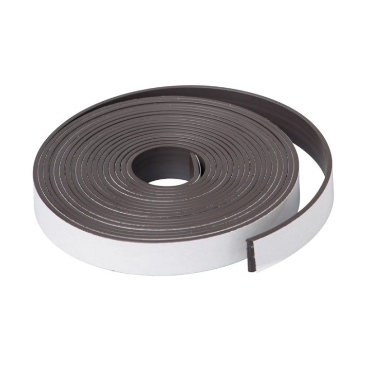 Dowling Magnets® Adhesive Magnet Strip, 1" x 10' Roll