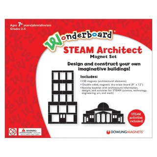 Dowling Magnets® Wonderboard STEAM Architect Magnet Set