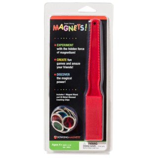 Dowling Magnets® Magnetic Wand & 20 Magnetic Counting Chips