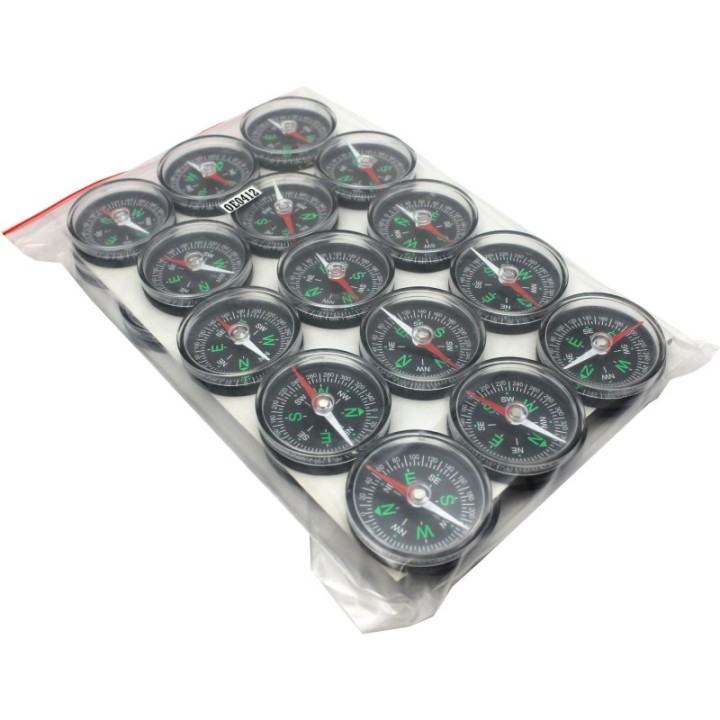 Dowling Magnets® Compasses, Pack of 30